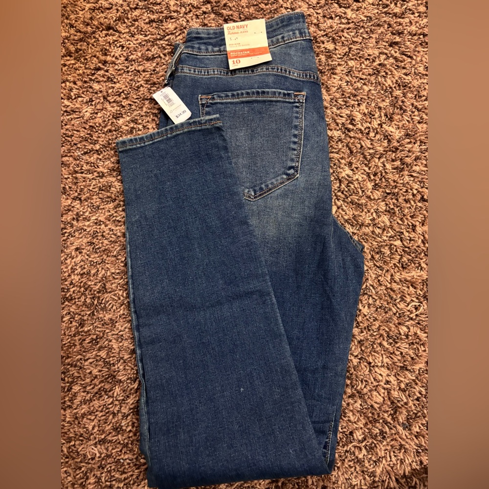 Old Navy Mid-Rise Rockstar Jeans